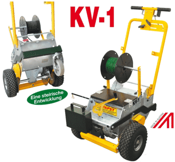 Akku Kabelverlegemaschine KV-1 Ing. Papst